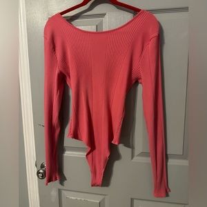 Size XL pink aerie body suit. Never worn
